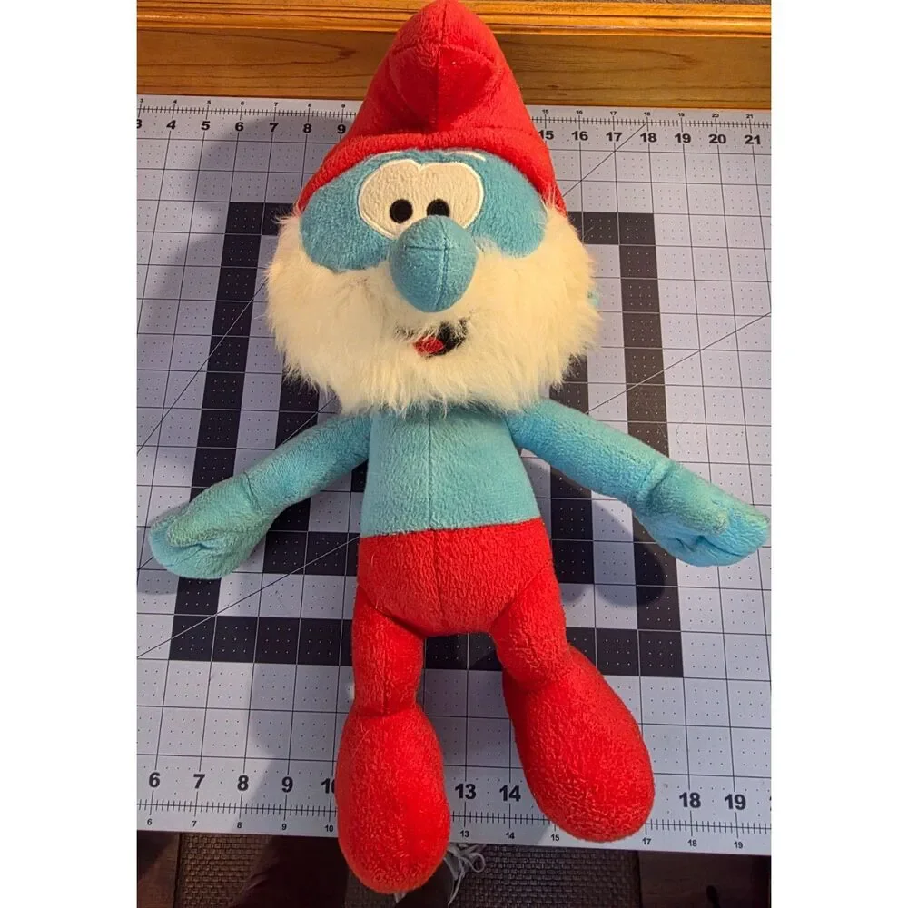 Papa Smurf Plush 12